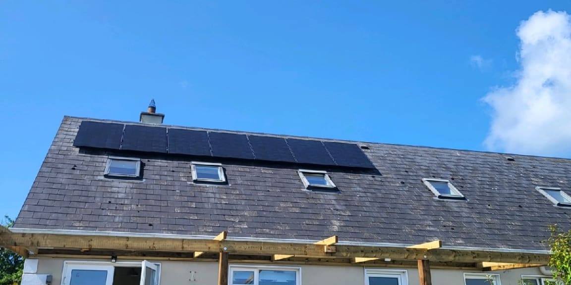 Galway solar panels installed - 18 x 435W panel system