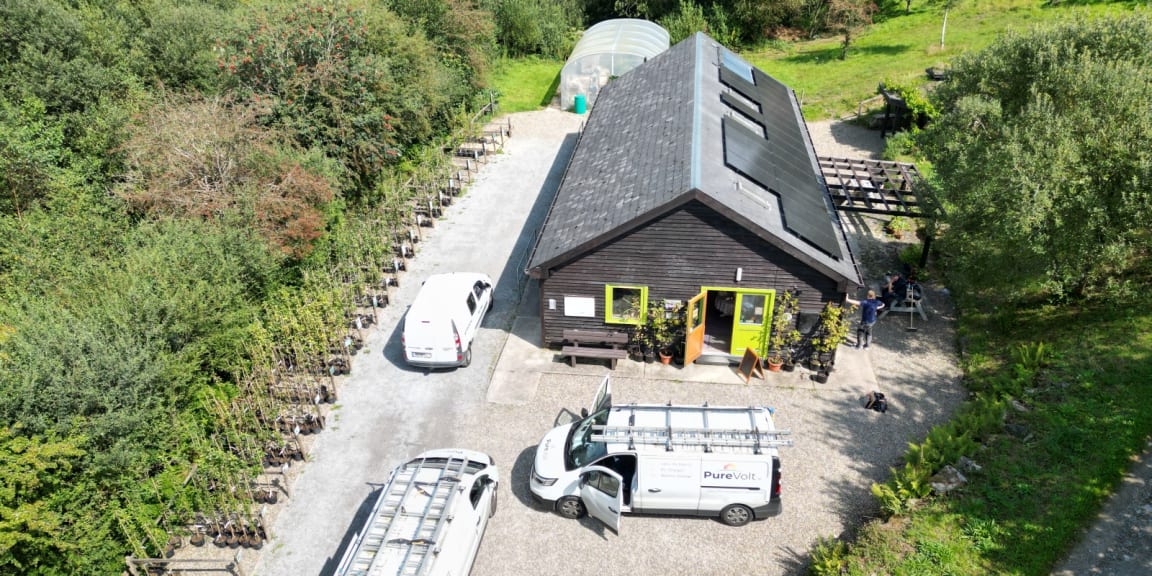 Clare, Ireland free solar panels installation for good causes - 22 panel system