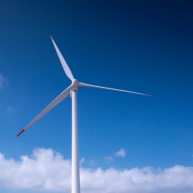 Wind turbine in an Irish field