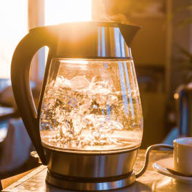 A kettle powered by solar